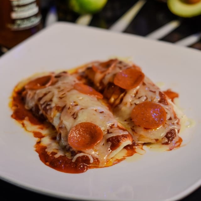 Kids Pizza Enchiladas.