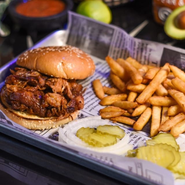 BBQ Sandwich.