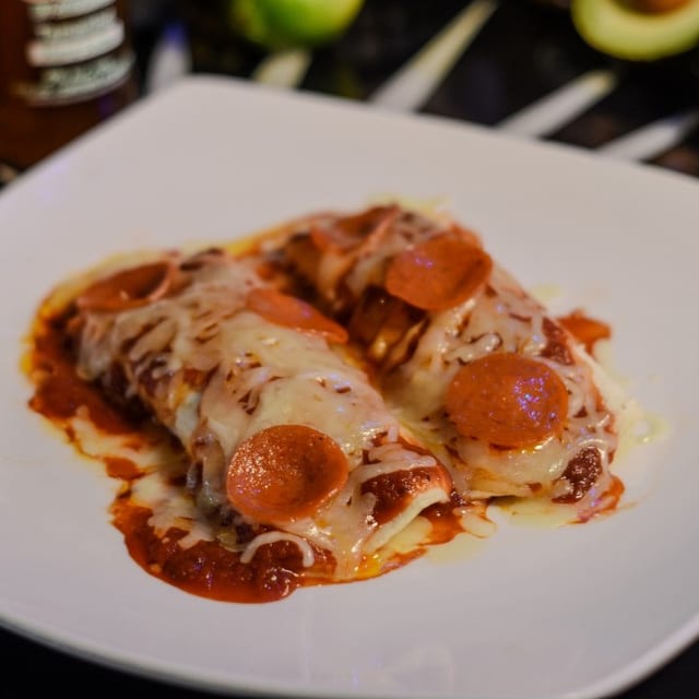 Kids Pizza Enchiladas.