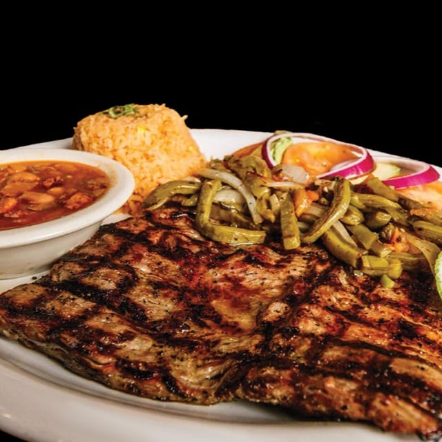 Carne Asada Plate.