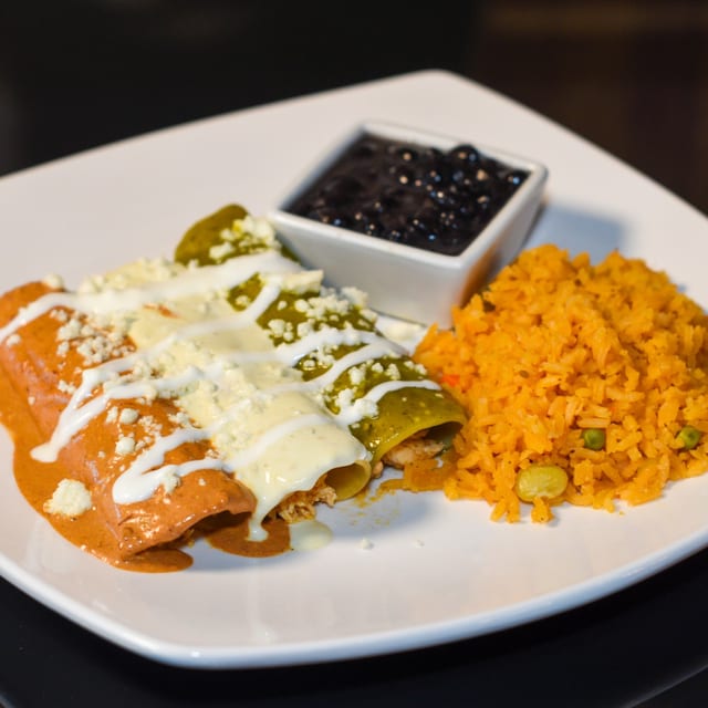 Trio Enchiladas.