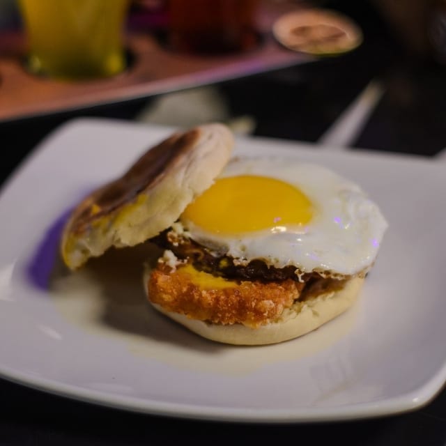 English Muffin Sandwich.