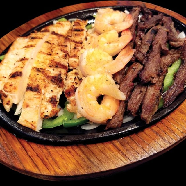 Fajita Mix Plate.