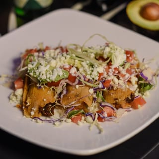 Tamales or Flautas a la Mexicana