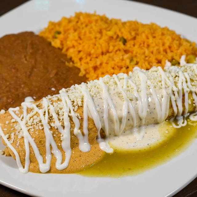 Burrito Bandera.