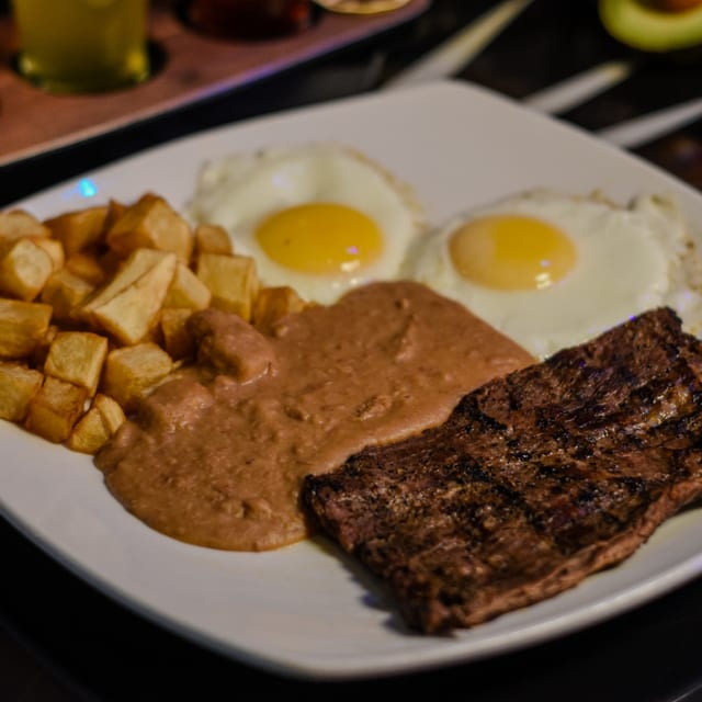 Steak and Egg Plate.