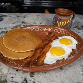 American Breakfast Plate