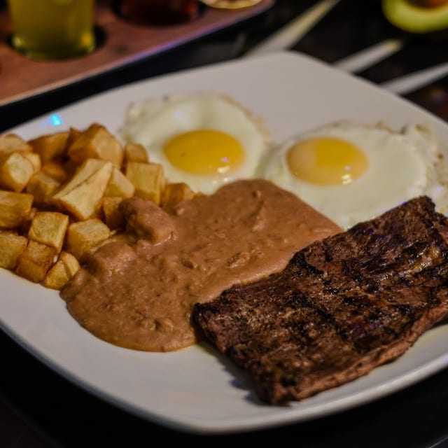 Steak & Egg Plate.