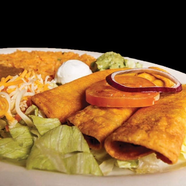 Chicken Flautas.