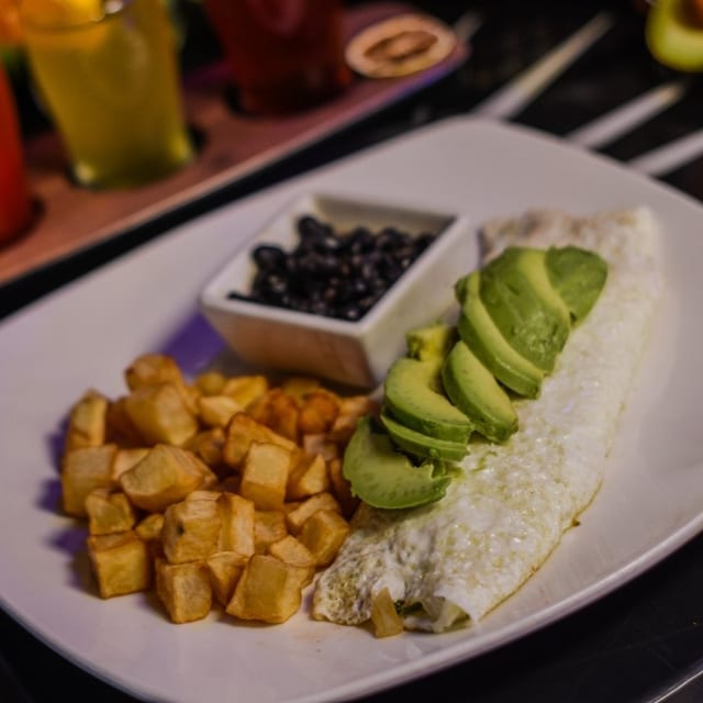 White Omelette.